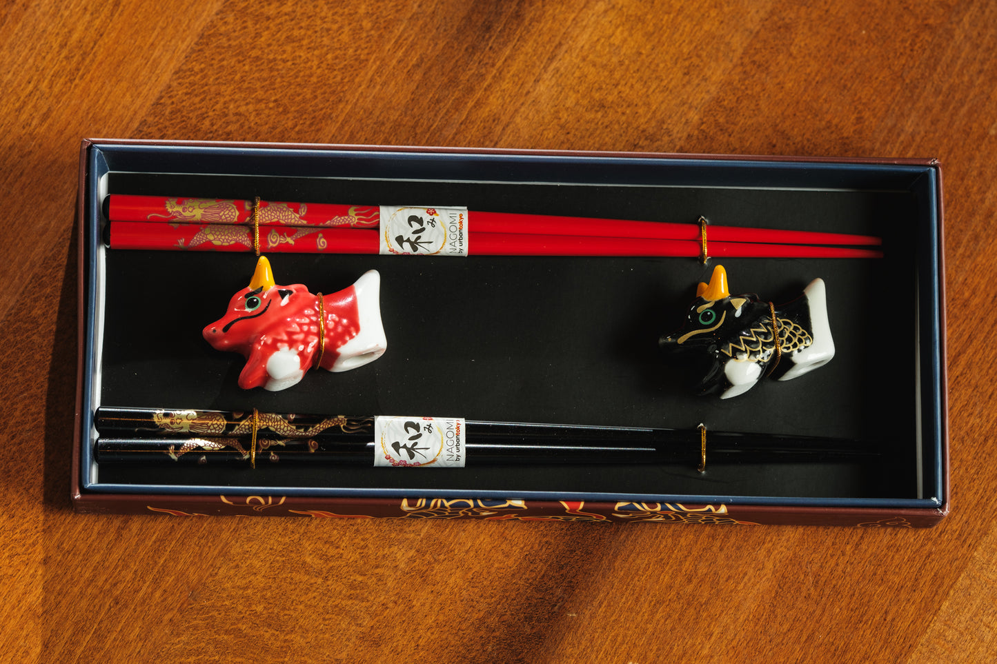 Chopsticks and Dragon Holders