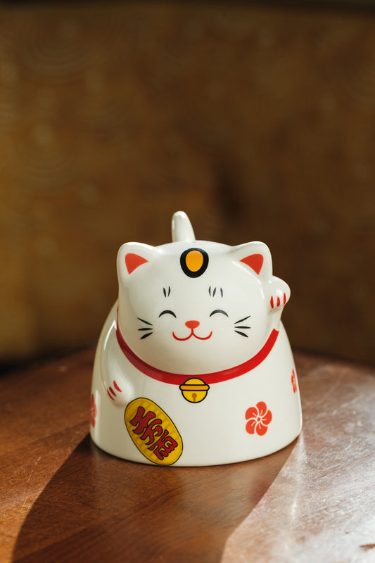 Large Cat Tea Cups